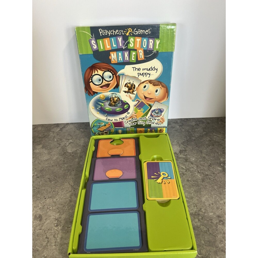 Playchest Games: Silly Story Maker Game Fisher Price Preschool Fun & Learning